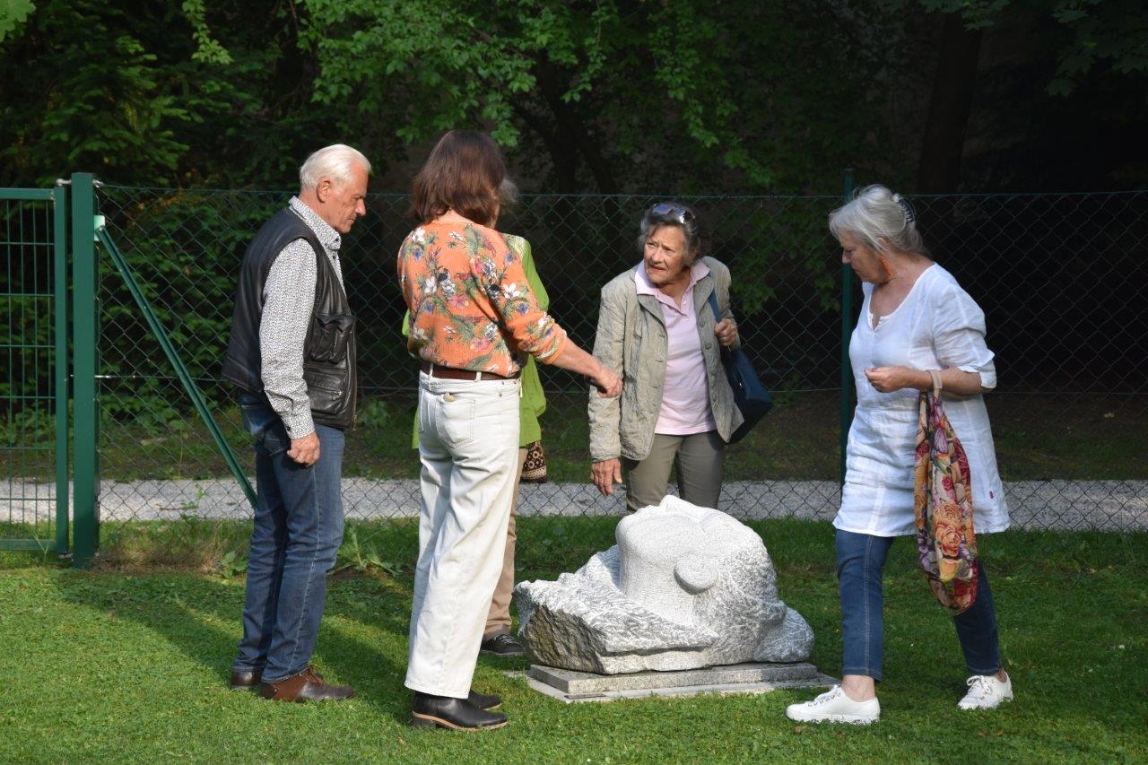 Skulpturenausstellung im Schloss Fischau mit Destan Gashi, 2024